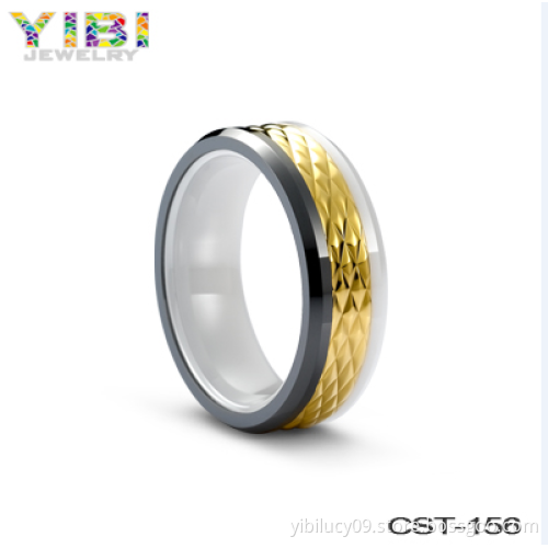 New Ceramic ring Specially designed Noble--yibi jewelry, cheap ceramic steel rings